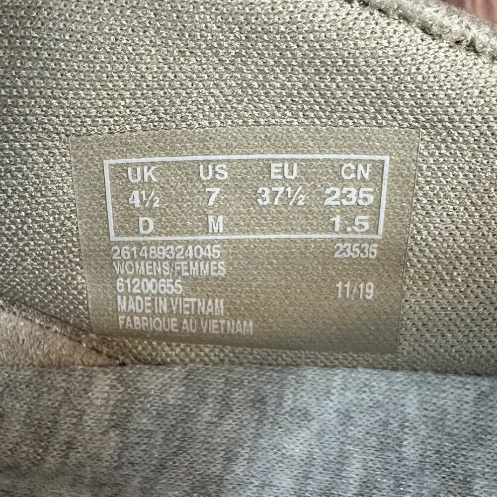 Clarks Cloudsteppers SILLIAN STAR Size 7 Tan Criss Cross Loafers Shoes Flats - Picture 10 of 10